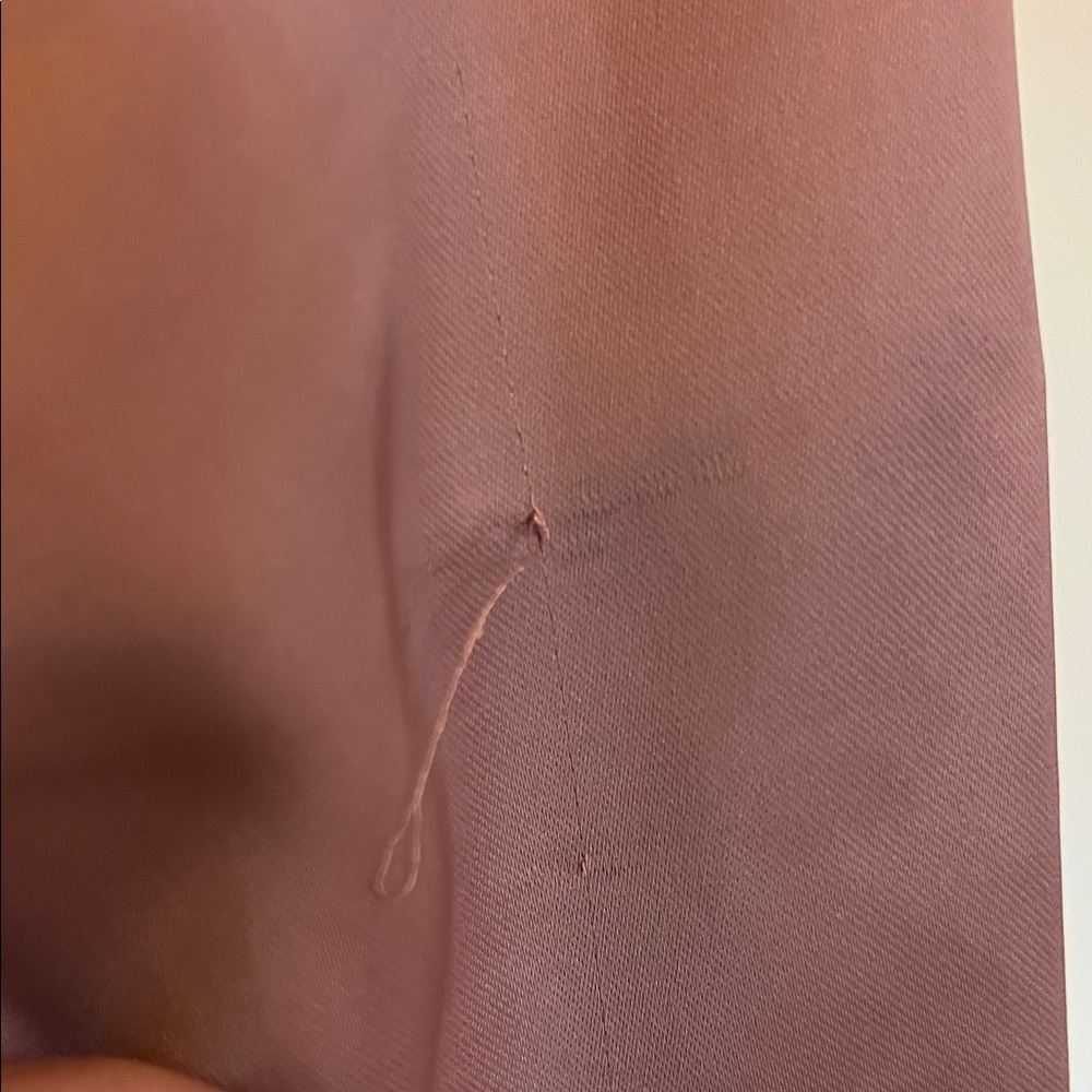 Satiny Dusty Pink Bomber Jacket - Picture 7 of 11